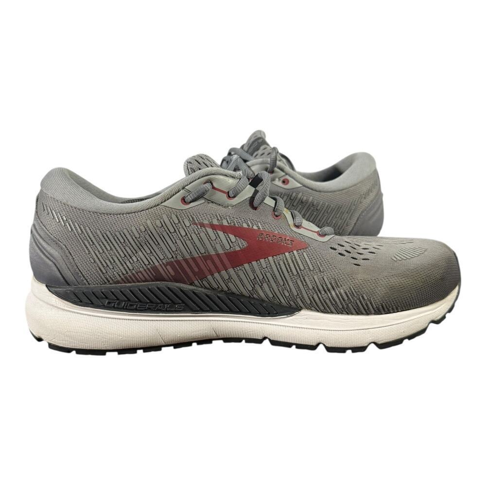 Brooks Men’s Addiction GTS 15 Running Snow Gray Size 10.5 Medium - Picture 7 of 8